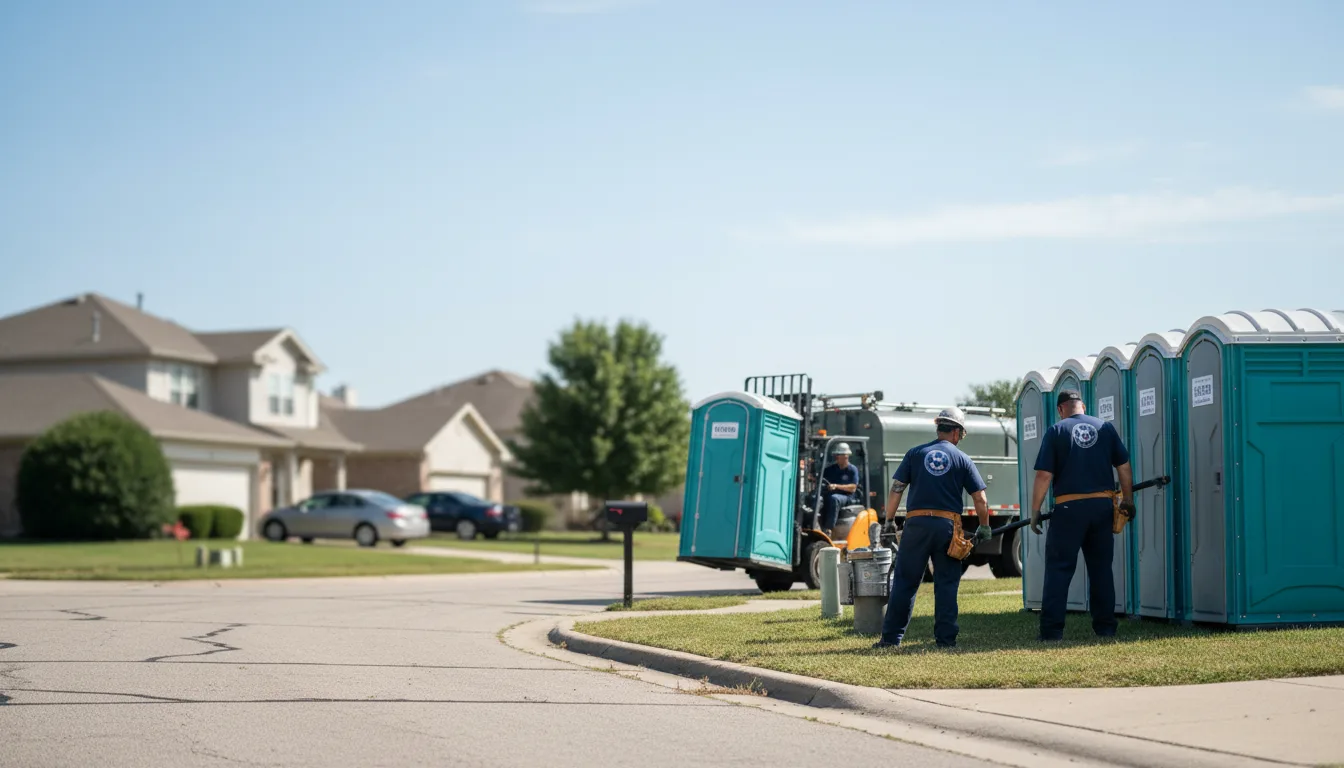 Porta Potty Rental in Stigler, OK near me